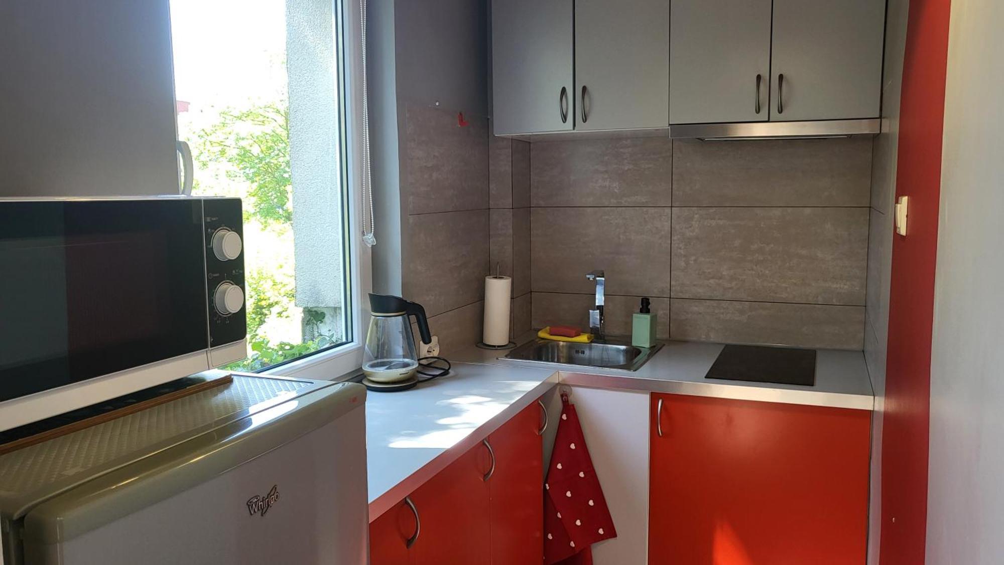 Studiospanie Studio Kapitana Z Balkonem Na Parterze Gdańsk Buitenkant foto
